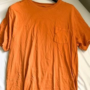 Urban Outfitters Plain Orange T-Shirt